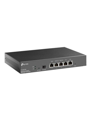 SafeStream Gigabit Multi-WAN VPN Router | ER7206 | 10/100/1000 Mbit/s | Ethernet LAN (RJ-45) ports 1× Gigabit SFP WAN Port, 1× Gigabit RJ45 WAN Port, 2x  Gigabit RJ45 LAN Ports 2× Gigabit WAN/LAN RJ45 Ports