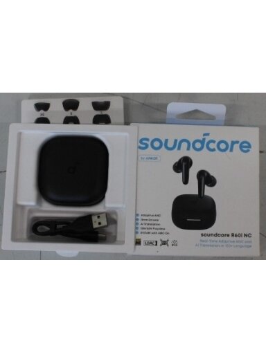 SALE OUT. Anker Soundcore Earphones | R60i | Bluetooth | In-ear | Microphone | Black | DEMO | Warranty 24 month(s) | Wireless