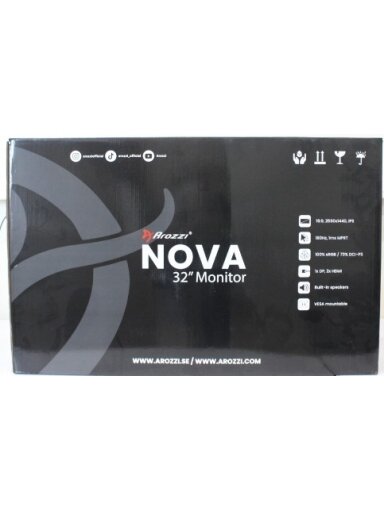 SALE OUT. Arozzi Nova 32" IPS, 180Hz, Computer Monitor - Forest Green | Arozzi | Nova | 32 " | IPS | QHD | 16:9 | 180 Hz | 1 ms | 2560 x 1440 pixels | 300 cd/m² | HDMI ports quantity 2 | Forest Green | Warranty 24 month(s) | DEMO SALE OUT. Arozzi Nova 32" IPS, 180Hz, Computer Monitor - Forest Green | Arozzi | Nova | 32 " | IPS | QHD | 16:9 | 180 Hz | 1 ms | 2560 x 1440 pixels | 300 cd/m² | HDMI ports quantity 2 | Forest Green | Warranty 24 month(s) | DEMO