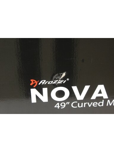 SALE OUT. Arozzi Nova 49" VA, 165Hz - White | Arozzi Nova | 49 " | VA | 32:9 | 165 Hz | 4 ms | 5120 x 1440 pixels | 350 cd/m² | HDMI ports quantity 2 | White | Warranty 24 month(s) | DAMAGED PACKAGING, USED, SCRATCHED BODY AND AC-ADAPTER SALE OUT. Arozzi Nova 49" VA, 165Hz - White | Arozzi Nova | 49 " | VA | 32:9 | 165 Hz | 4 ms | 5120 x 1440 pixels | 350 cd/m² | HDMI ports quantity 2 | White | Warranty 24 month(s) | DAMAGED PACKAGING, USED, SCRATCHED BODY AND AC-ADAPTER