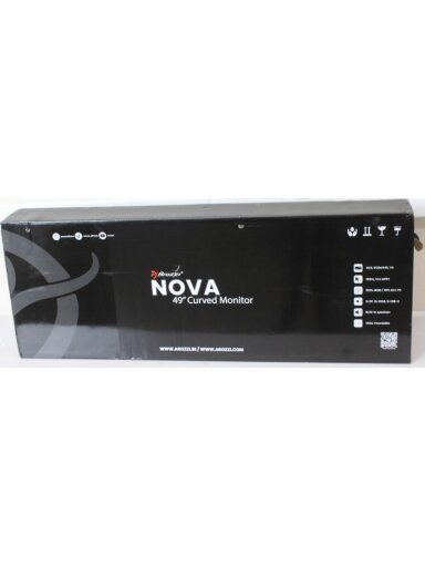 SALE OUT. Arozzi Nova 49" VA, 165Hz - White | Arozzi Nova | 49 " | VA | 32:9 | 165 Hz | 4 ms | 5120 x 1440 pixels | 350 cd/m² | HDMI ports quantity 2 | White | Warranty 24 month(s) | DAMAGED PACKAGING, USED, SCRATCHED BODY AND AC-ADAPTER SALE OUT. Arozzi Nova 49" VA, 165Hz - White | Arozzi Nova | 49 " | VA | 32:9 | 165 Hz | 4 ms | 5120 x 1440 pixels | 350 cd/m² | HDMI ports quantity 2 | White | Warranty 24 month(s) | DAMAGED PACKAGING, USED, SCRATCHED BODY AND AC-ADAPTER