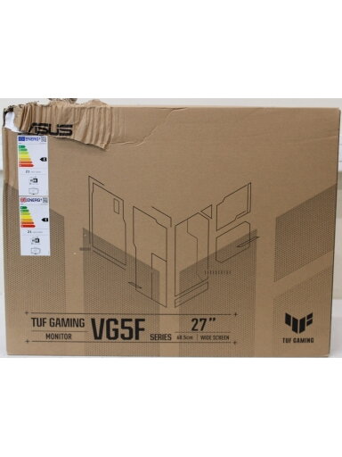SALE OUT. ASUS TUF VG27AQMEL5F Gaming Monitor 27" LED 2560x1440/16:9/350cd/m2/0.3ms Display port, HDMI | SALE OUT. | Asus DAMAGED PACKAGING SALE OUT. ASUS TUF VG27AQMEL5F Gaming Monitor 27" LED 2560x1440/16:9/350cd/m2/0.3ms Display port, HDMI | SALE OUT. | Asus DAMAGED PACKAGING
