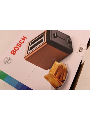 SALE OUT. Bosch TAT4P429 DesignLine Toaster, 970 W, 2 slots, Copper | SALE OUT. | Bosch DesignLine Toaster | TAT4P429 | Power 970 W | Number of slots 2 | Housing material Stainless Steel | Copper/Black | DAMAGED PACKAGING