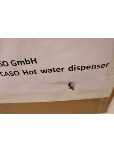 SALE OUT. Caso 01899 Hot Water Dispenser NOT ORIGINAL PACKAGING, SCRATCHED, DEMO | SALE OUT. | Caso NOT ORIGINAL PACKAGING, SCRATCHED, MISSING MANUAL