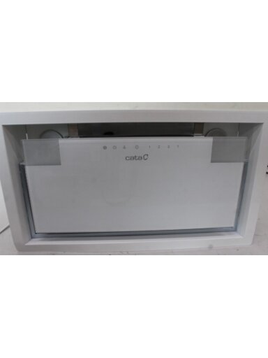 SALE OUT. CATA | Hood | GC DUAL A 45 XGWH/D | Canopy | Energy efficiency class A | Width 45 cm | 820 m³/h | Touch control | LED | White glass | NO ORIGINAL PACKAGING, DENT ON CORPUS, MISSING INNER PACKAGING, DAMAGED FRAME | 33 month(s)