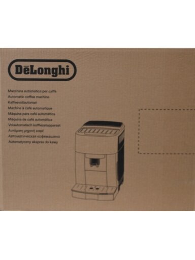 SALE OUT. DeLonghi ECAM21.117.B Magnifica S Fully Automatic Coffee maker, Black | SALE OUT. | Delonghi Coffee Maker | Magnifica S | Pump pressure 14 bar | Built-in milk frother | Fully automatic | Black | 1450 W | DAMAGED PACKAGING SALE OUT. DeLonghi ECAM21.117.B Magnifica S Fully Automatic Coffee maker, Black | SALE OUT. | Delonghi Coffee Maker | Magnifica S | Pump pressure 14 bar | Built-in milk frother | Fully automatic | Black | 1450 W | DAMAGED PACKAGING