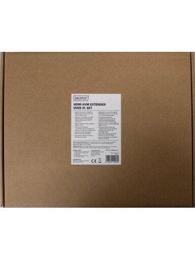 SALE OUT. DIGITUS HDMI KVM Extender over IP, Set, DEMO | SALE OUT. | Digitus | HDMI KVM Extender over IP, Set | DS-55202 | DEMO