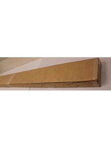 SALE OUT. EDBAK Interface Bar 2200mm | EDBAK Menu Board Mount VWMB2200 | Maximum weight (capacity) 200 kg | DAMAGED PACKAGING, SCRATCHED ON BACK | Black