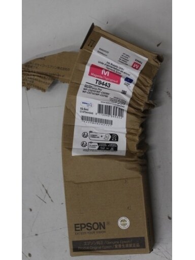 SALE OUT. Epson WF-C5xxx Series Ink Cartridge L magenta | SALE OUT. Epson C13T944340 | Ink Cartridge L | Magenta | DAMAGED PACKAGING SALE OUT. Epson WF-C5xxx Series Ink Cartridge L magenta | SALE OUT. Epson C13T944340 | Ink Cartridge L | Magenta | DAMAGED PACKAGING