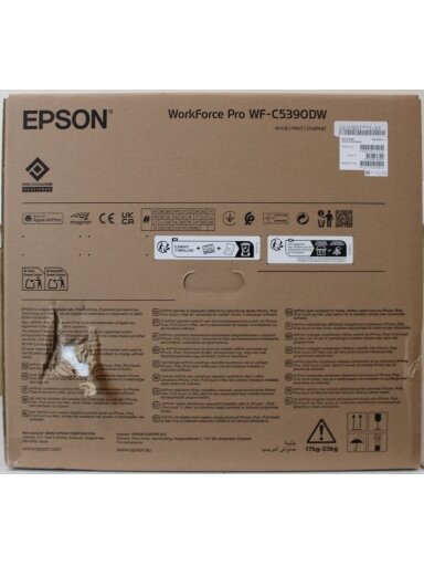 SALE OUT. Epson WorkForce Pro WF-C5390DW | SALE OUT. Epson | WorkForce Pro | WF-C5390DW | Inkjet | Colour | Inkjet Printer | A4 | Wi-Fi | DAMAGED PACKAGING SALE OUT. Epson WorkForce Pro WF-C5390DW | SALE OUT. Epson | WorkForce Pro | WF-C5390DW | Inkjet | Colour | Inkjet Printer | A4 | Wi-Fi | DAMAGED PACKAGING