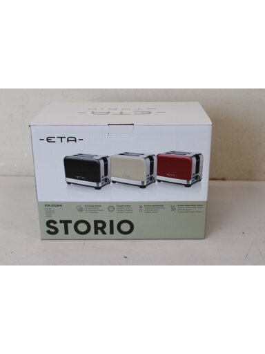 SALE OUT. ETA ETA916690040 STORIO Toaster, Power 930 W, 2 slots, Stainless steel, Beige | ETA Storio Toaster | ETA916690040 | Power 930 W | Housing material Stainless steel | Beige | DAMAGED PACKAGING SALE OUT. ETA ETA916690040 STORIO Toaster, Power 930 W, 2 slots, Stainless steel, Beige | ETA Storio Toaster | ETA916690040 | Power 930 W | Housing material Stainless steel | Beige | DAMAGED PACKAGING