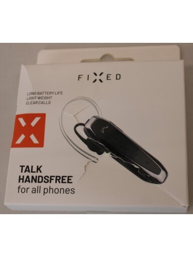 SALE OUT. | Fixed Talk 2 | Hands free device | 13.2 g | Black | DAMAGED PACKAGING