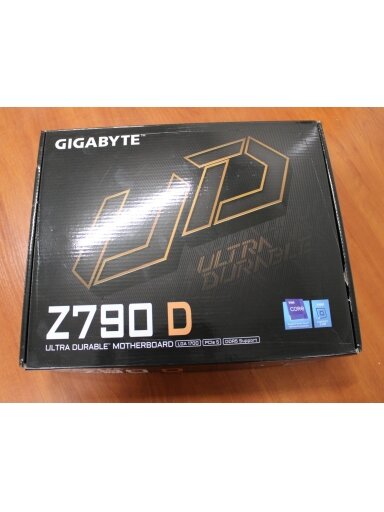 SALE OUT. | Gigabyte Z790 D | Processor family Intel | Processor socket LGA1700 | DDR5 | Supported hard disk drive interfaces SATA, M.2 | Number of SATA connectors 6 | WITHOUT MANUALS AND ACCESSORIES ONLY BACK PANEL INCLUDED. SALE OUT. | Gigabyte Z790 D | Processor family Intel | Processor socket LGA1700 | DDR5 | Supported hard disk drive interfaces SATA, M.2 | Number of SATA connectors 6 | WITHOUT MANUALS AND ACCESSORIES ONLY BACK PANEL INCLUDED.
