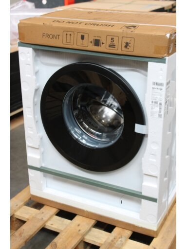 SALE OUT. Gorenje W3NGPI62SBS Washing machine, B, Front loading, 6 kg, 1200 RPM, Depth 43.5 cm, White | Gorenje Washing Machine | W3NGPI62SBS | Energy efficiency class B | Front loading | Washing capacity 6 kg | 1200 RPM | Depth 47 cm | Width 60 cm | LCD