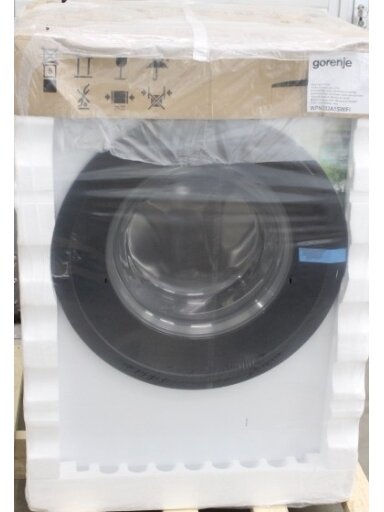 SALE OUT. Gorenje WPNEI82A1SWIFI Washing machine, A, Front loading, 8 kg, 1200 RPM, Depth 54.5 cm, White | SALE OUT. Washing machine | WPNEI82A1SWIFI | Energy efficiency class A | Front loading | Washing capacity 8 kg | 1200 RPM | Depth 55 cm | Width 60 c