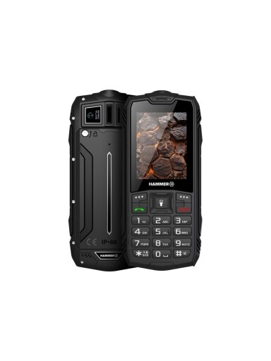 SALE OUT. Hammer ROCK LTE | Black | 2.4 " | IPS | 48 MB | 128 MB | Dual SIM | 3G | Main camera resolution 2 MP | 3000 mAh | USED, REFURBISHED, WITHOUT ACCESSORIES SALE OUT. Hammer ROCK LTE | Black | 2.4 " | IPS | 48 MB | 128 MB | Dual SIM | 3G | Main camera resolution 2 MP | 3000 mAh | USED, REFURBISHED, WITHOUT ACCESSORIES