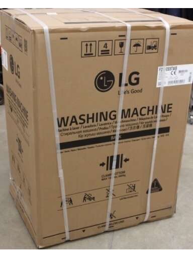 SALE OUT. LG F2X50S9TWB Washing machine, A, Front loading, Washing capacity 9 kg, Depth 47.5 cm, 1200 RPM, White | SALE OUT. Washing machine | F2X50S9TWB | Energy efficiency class A | Front loading | Washing capacity 9 kg | 1200 RPM | Depth 48 cm | Width