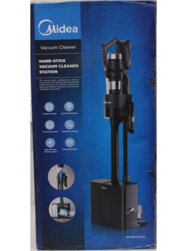 SALE OUT. | Midea | Vacuum Cleaner | P8 Plus MP08EUGY-DS | Handstick 2in1 | 350 W | 25.9 V | Operating time (max) 60 min | Black | Warranty 24 month(s) | DAMAGED PACKAGING, MISSING MANUAL AND FILTER, DIRTY, SCRATCHED