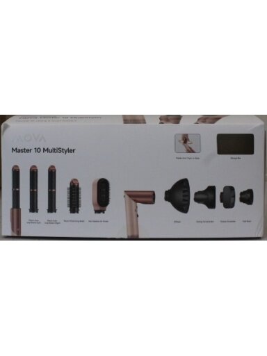 SALE OUT. | MOVA Master 10 | Hair Styling Device | Warranty 36 month(s) | 1600 W | Sakura Pink | DAMAGED PACKAGING, DEMO
