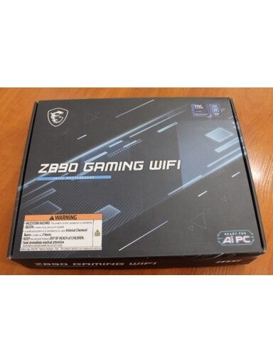 SALE OUT. | MSI Z890 GAMING WIFI | Processor family Intel | Processor socket LGA1851 | DDR5 | Supported hard disk drive interfaces M.2, SATA | Number of SATA connectors 4 | USED, REFURBISHED, WITHOUT ACCESSORIES, ONLY ANTENNA AND BACK PANEL INCLUDED SALE OUT. | MSI Z890 GAMING WIFI | Processor family Intel | Processor socket LGA1851 | DDR5 | Supported hard disk drive interfaces M.2, SATA | Number of SATA connectors 4 | USED, REFURBISHED, WITHOUT ACCESSORIES, ONLY ANTENNA AND BACK PANEL INCLUDED