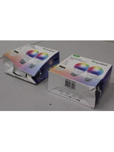 SALE OUT. Nanoleaf Essentials Smart A60 Bulb E27 Matter WiFi 9W 900Lm RGBCW 2700-6500K, 2pcs pack | Nanoleaf Essentials Smart A60 Bulb Matter WiFi 900Lm 2700-6500K, 2pcs pack | E27 | 9 W | RGBCW | DAMAGED PACKAGING