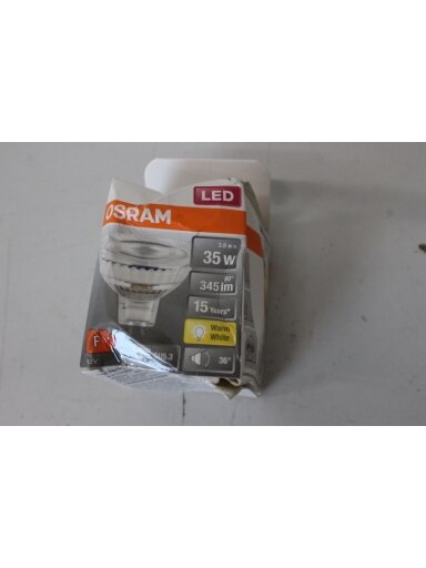 SALE OUT. Osram Parathom Reflector LED 12V MR16 35 non-dim 36° 3,8W/827 GU5.3 bulb | SALE OUT. Osram Parathom Reflector LED | GU5.3 | 3.8 W | Warm White | DAMAGED PACKAGING