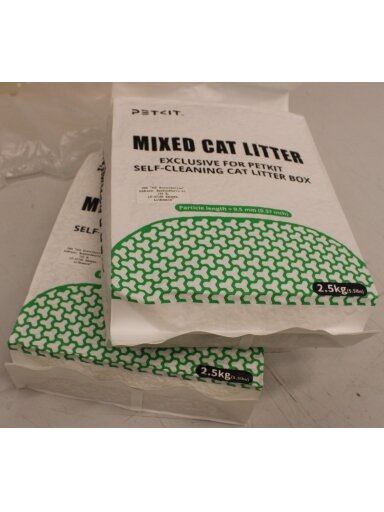 SALE OUT. | PETKIT Mixed Cat Litter, 3 bags | DAMAGED PACKAGING, MISSING 1 BAG