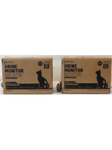 SALE OUT. | PETKIT Urine Monitor Cat Litter, 4 bags | DAMAGED PACKAGING, MISSING 1 BAG