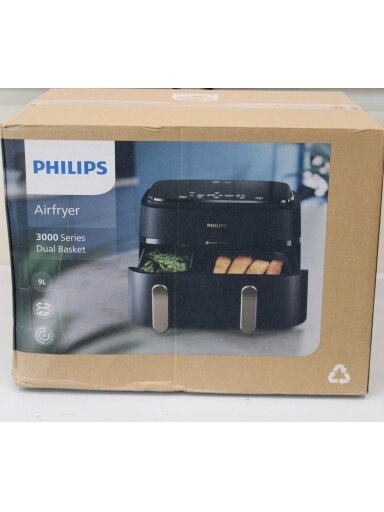 SALE OUT. Philips | Airfryer | NA352/00 | Power 2750 W | Capacity 9 L | Rapid Air technology | Charcoal Grey/Copper | DAMAGED PACKAGING