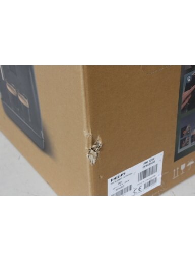 SALE OUT. Philips Espresso Coffee maker Series 1200 | EP1224/00 | Pump pressure 15 bar | Built-in milk frother | Fully automatic | 1500 W | Light Gray | DAMAGED PACKAGING SALE OUT. Philips Espresso Coffee maker Series 1200 | EP1224/00 | Pump pressure 15 bar | Built-in milk frother | Fully automatic | 1500 W | Light Gray | DAMAGED PACKAGING