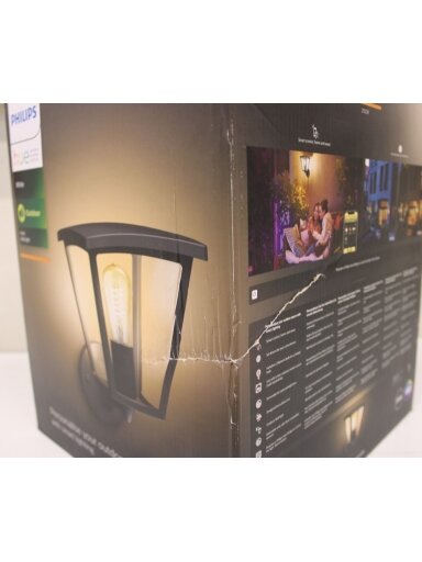 SALE OUT. Philips Hue Inara Outdoor wall light | E27 | 7 W | Warm white | DAMAGED PACKAGING