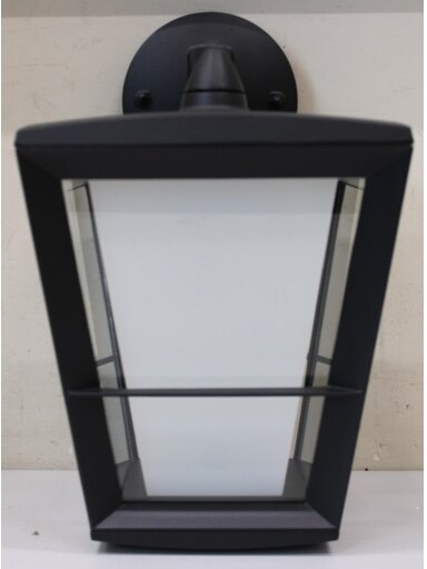 SALE OUT. | Philips Hue WCA Econic Outdoor Wall Lantern | 15 W | 2000-6500 Hue White Colour Ambiance | DAMAGED PACKAGING | 24 month(s)