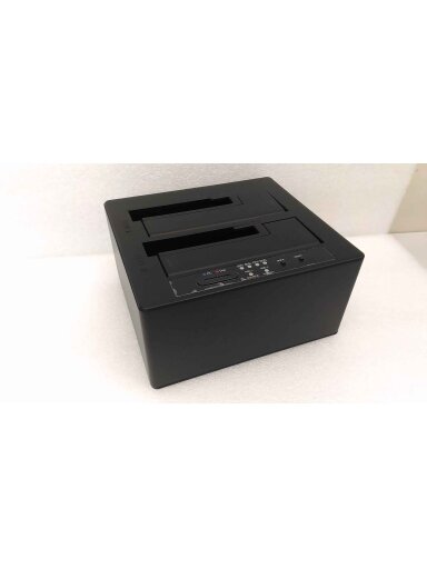 SALE OUT. Raidsonic Icy Box | IB-121CL-C31 CloneStation for 2x HDD/SSD with USB 3.1 (Gen 2) Type-C | USED, REFURBISHED, WITHOUT ORIGINAL PACKAGING AND MANUALS