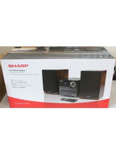 SALE OUT. Sharp XL-B512(BR) Hi-Fi Micro System, CD/FM/USB/Bluetooth v5.0, 45W, Brown | Sharp Hi-Fi Micro System | XL-B512(BR) | Brown | USB port | DAMAGED PACKAGING SALE OUT. Sharp XL-B512(BR) Hi-Fi Micro System, CD/FM/USB/Bluetooth v5.0, 45W, Brown | Sharp Hi-Fi Micro System | XL-B512(BR) | Brown | USB port | DAMAGED PACKAGING