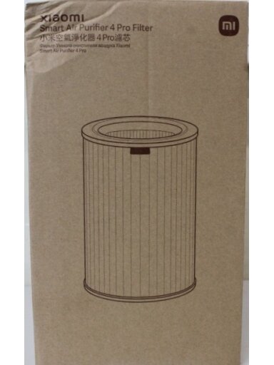 SALE OUT. | Smart Air Purifier 4 Pro Filter | HEPA filter | Black | DAMAGED PACKAGING, DENTED