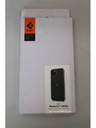 SALE OUT. Spigen Liquid Crystal Glitter | Back cover | Apple | iPhone 15 Plus/14 Plus | DIRTY PACKAGING