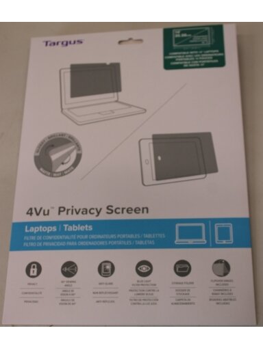 SALE OUT. Targus Privacy Screen 14" (16:09) | SALE OUT. | Targus Privacy Screen 14” W (16:9) | UNPACKED