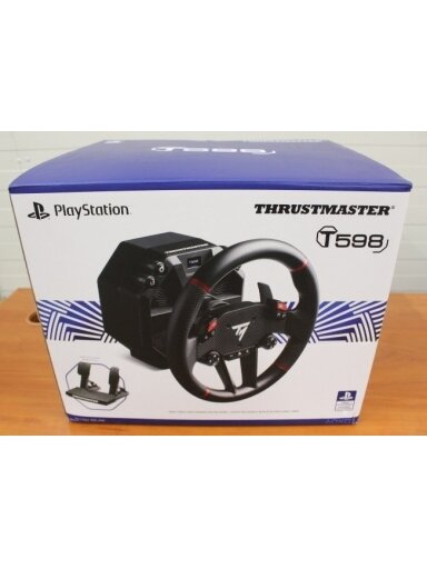 SALE OUT. | Thrustmaster Steering Wheel | T598 | REFURBISHED, WITHOUT MANUALS | Black SALE OUT. | Thrustmaster Steering Wheel | T598 | REFURBISHED, WITHOUT MANUALS | Black