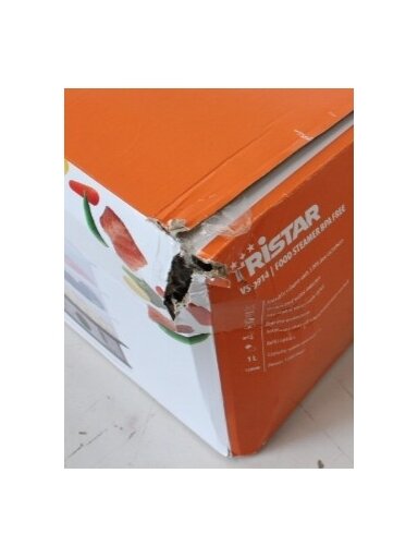 SALE OUT. Tristar | Food Steamer | VS-3914 | Silver | 1200 W | Capacity 11 L | DAMAGED PACKAGING | Number of baskets 3 SALE OUT. Tristar | Food Steamer | VS-3914 | Silver | 1200 W | Capacity 11 L | DAMAGED PACKAGING | Number of baskets 3