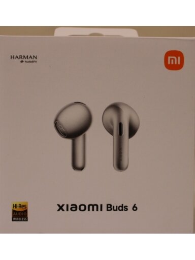 SALE OUT. Xiaomi Buds 6, Titan Gray | SALE OUT. | Xiaomi Buds 6 | Bluetooth | Semi‑in‑ear | Microphone | Titan Gray | Noise canceling | DEMO | Warranty 24 month(s) | Wireless
