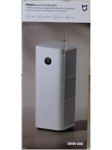SALE OUT. Xiaomi Mijia Smart Air Purifier Max EU | Xiaomi Mijia Smart Air Purifier Max EU | Suitable for rooms up to 63-108 m² | White | DAMAGED PACKAGING SALE OUT. Xiaomi Mijia Smart Air Purifier Max EU | Xiaomi Mijia Smart Air Purifier Max EU | Suitable for rooms up to 63-108 m² | White | DAMAGED PACKAGING