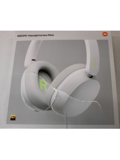 SALE OUT. Xiaomi REDMI Headphones Neo, Sand White | SALE OUT. | Xiaomi Redmi Headphones Neo | Bluetooth | Microphone | Sand White | Noise canceling | DAMAGED PACKAGING | Warranty 24 month(s)