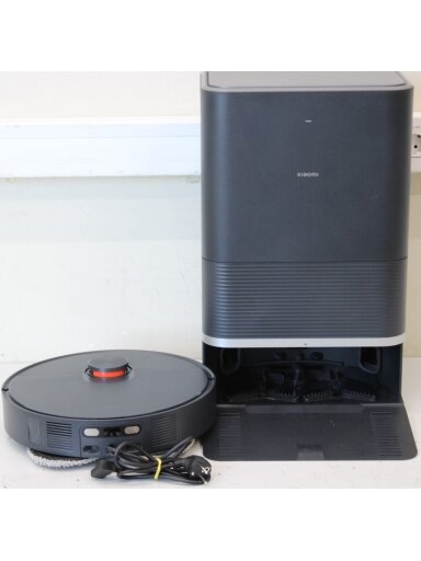 SALE OUT. Xiaomi Robot Vacuum | X20 Max EU | Wet&Dry | 5200 mAh | 8000 Pa | Black | REFURBISHED, USED, DIRTY, SCRATCHED