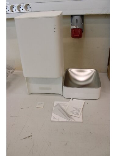 SALE OUT. Xiaomi | Smart Pet Food Feeder EU | Capacity 3.6 L | White | USED, SCRATCHED,NO MANUAL,NO POWER CORD