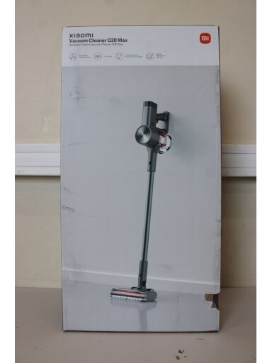 SALE OUT. Xiaomi Vacuum Cleaner | G20 Max EU | Cordless operating | 520 W | 25.2 V | Operating time (max) 60 min | Grey | Warranty 24 month(s) | DAMAGED PACKAGING