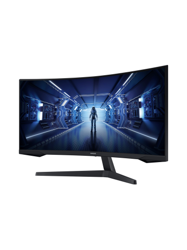 Samsung | Curved Monitor | LC34G55TWWPXEN | 34 " | VA | UWQHD | 21:9 | 165 Hz | 1 ms | 3440 x 1440 | 250 cd/m² | HDMI ports quantity 1 | Black | Warranty 24 month(s) Samsung | Curved Monitor | LC34G55TWWPXEN | 34 " | VA | UWQHD | 21:9 | 165 Hz | 1 ms | 3440 x 1440 | 250 cd/m² | HDMI ports quantity 1 | Black | Warranty 24 month(s)