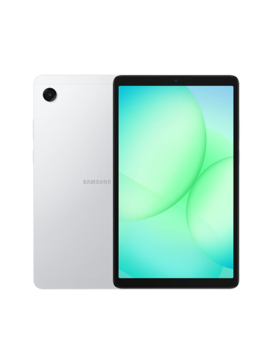 Samsung Galaxy | Tab A11 (X130) | 8.7 " | Silver | TFT LCD | 800 x 1340 pixels | Mediatek | Helio G99 (6 nm) | 4 GB | 64 GB | Wi-Fi | Front camera | 5 MP | Rear camera | 8 MP | Bluetooth | 5.3 | Android | 15 Samsung Galaxy | Tab A11 (X130) | 8.7 " | Silver | TFT LCD | 800 x 1340 pixels | Mediatek | Helio G99 (6 nm) | 4 GB | 64 GB | Wi-Fi | Front camera | 5 MP | Rear camera | 8 MP | Bluetooth | 5.3 | Android | 15