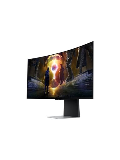 Samsung | LS34DG850SUXDU | 34 " | OLED | 21:9 | 175 Hz | 0.03 ms | 3440 x 1440 pixels | HDMI ports quantity 2 | Silver
