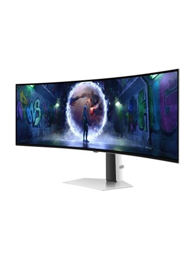 Samsung | LS49DG934SUXEN Odyssey G9 G93SD | 49 " | OLED | DQHD | 32:9 | 240 Hz | 0.03 ms | 5120 x 1440 pixels | 250 cd/m² | HDMI ports quantity 1 | Silver