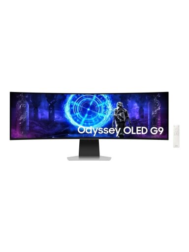 Samsung | LS49DG950SUXEN Odyssey G9 G95SD | 49 " | OLED | DQHD | 32:9 | 240 Hz | 5120 x 1440 pixels | 250 cd/m² | HDMI ports quantity 1 | Silver